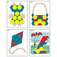  Thinking Kids' Math Pattern Block P CD-146026