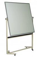 Magnetic Porcelain High Performance Double Surface Reversible White Board Size:4' x 6' S555