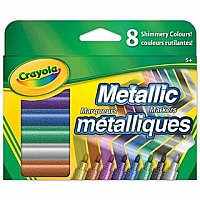 Crayola Markers, Metallic, Set of 8 ITEM# 58-8167