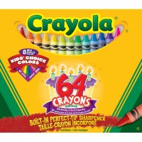 64 Crayola Crayons A26-520064 