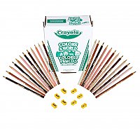 Crayola World Coloured Multicultural Pencils Class pack, 240 Pieces set  68-2023