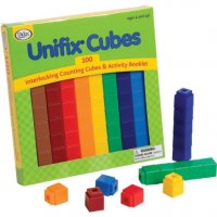 100 Unifix Cubes/10 Each Of 10 Colors DD-2-25W