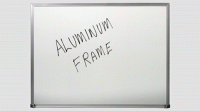 Aluminum Framed Non-Magnetic Whiteboards 48" x 96 [25148]
