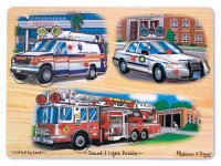 Emergency Vehicles Light and Sound Puzzle  Item #:MD- 2760