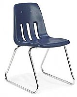 Sled Base Chair 12"Seat Height (Color Option Available) 9612