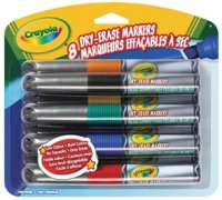 Crayola® Dry Erase Markers (8/pk) 98-8648