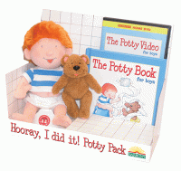 Potty Training DVD with Book, Boys Edition [B93606]