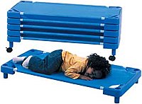 Children's Factory Rest Time Toddler Cot 43.5"L x 21.5"W x 5"H CF005-004