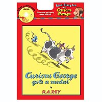 Carry Along Book & CD, Curious George Gets a Medal 