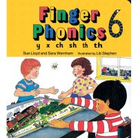 Finger Phonics Book 6 in Print Letters (E71-500)