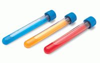 Plastic Test Tubes with Caps Set of 12 [LER2454]