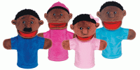African American Family, Set of 4 [MTB360]