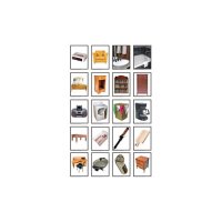 Nouns: Furniture & Appliances Photographic Learning Cards (A15-KE845027)