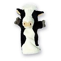 Plush Puppet Cow MTB201