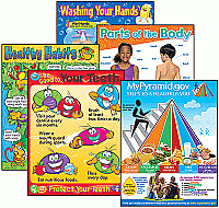 Learning Charts Combo Packs Health 5-chart[T38908]