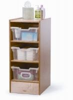 Crib Dresser with Fixed Shelves WB0468