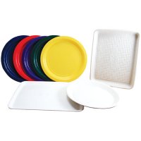 White 9" Round Paper Plates 100 Pack HG-69109