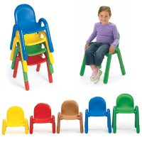 BaseLine® Stacking Chairs 5"Seat hight (Color Option Available) AB7905