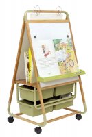 Double Sided Bamboo Teaching Easel BE1