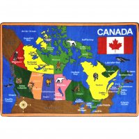 Oh Canada 5'4" x 7'8" Rectangle JC1426C