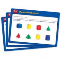 Folding Geometric Shapes Activity Cards LER 0991