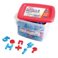AlphaMagnets® and MathMagnets Color-Coded Magnets, Set of 214 EI-1639