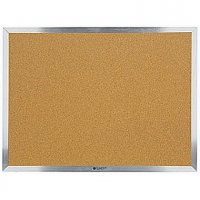 Quartet®  Cork Board with Aluminum Frame, 48" x 96" QTR-835148