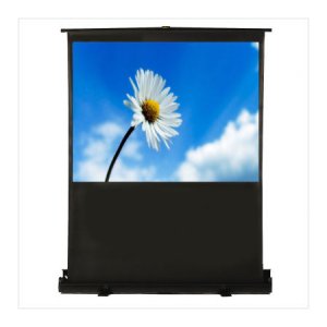 TheaterNow! Portable Deluxe  HDTV (16:9) Format  Powered Pull-Up Screen 809xxx 