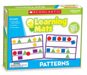 Patterns Learning Mats, Multiple Colors S-TF7103