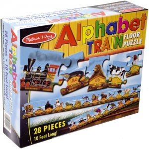 Alphabet Train Floor Puzzle D54-424 