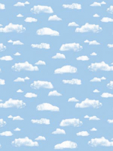 Fadeless Designs Clouds 48" x 12 [PAC56468]