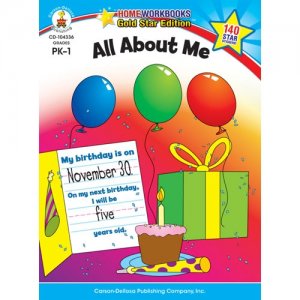 PK-Gr 1 All About Me Home Workbook (A15-104336)