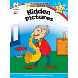 PK-Gr 1 Hidden Pictures Home Workbook (A15-104339)