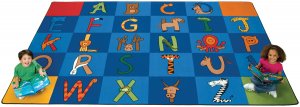A to Z Animals 8'4" x 13'4" Rectangle CK-5534
