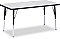 Activity Table 30"x 60" Rectangle Melamine Laminate table tops Adjustable Height (COLOUR OPTION AVAILABLE) 6408JCT