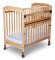 Serenity™ SafeReach™ Compact Crib With 3" Thick Mattress Clear view 2542043 Natural