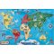 World Map Floor Puzzle D54-446 