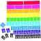 Overhead Rainbow Fraction® Tiles LER 0616