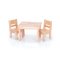  Doll Table and Chair Set Natural G98114