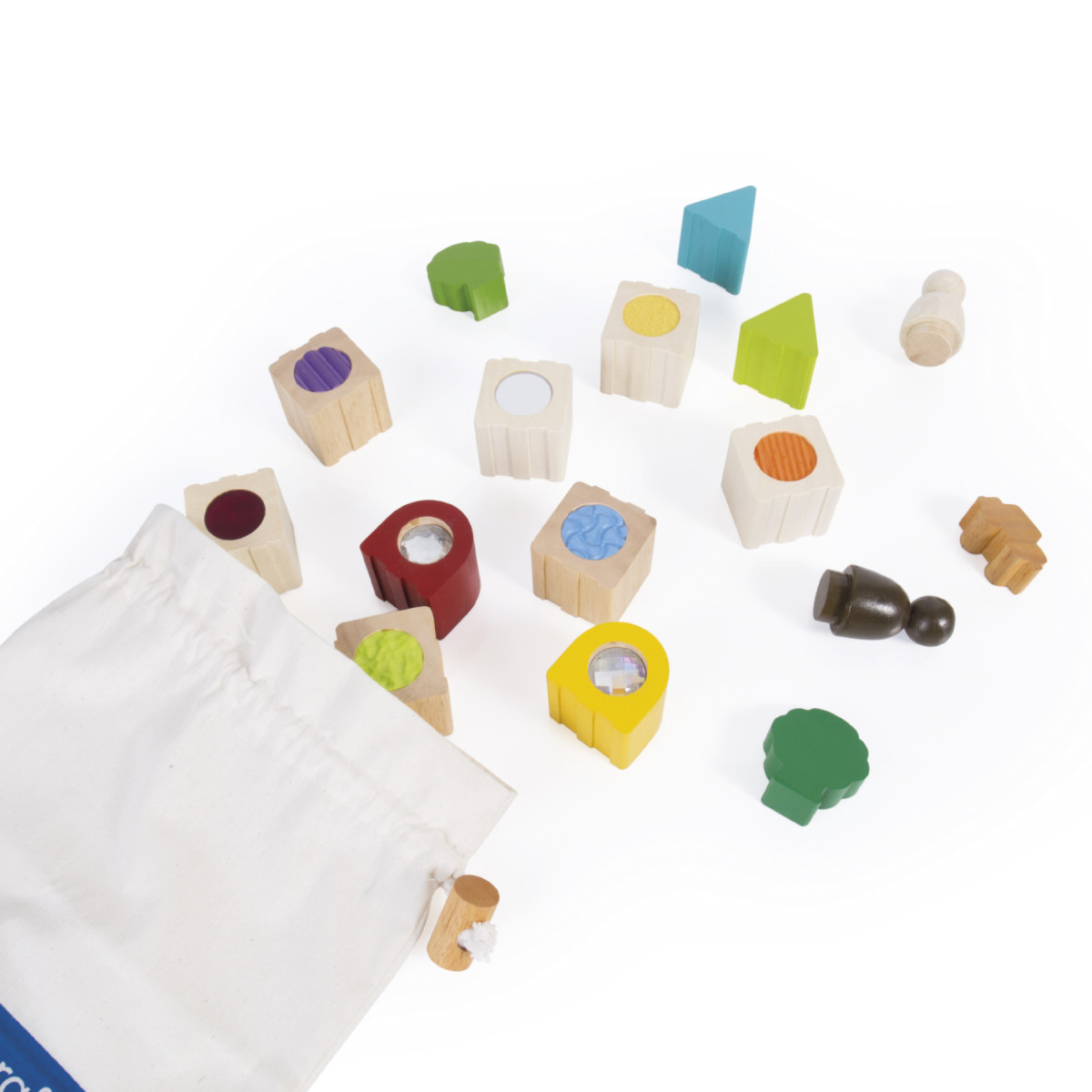 Guidecraft Sensory Stacking Blocks > MANIPULATIVE > Alco of Canada