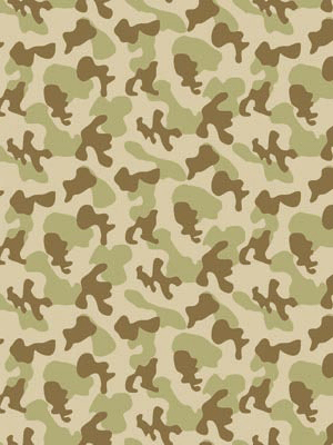 Fadeless Designs Desert Camouflage 48