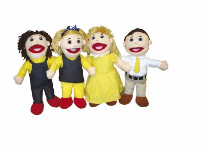 Full Bodied Family Puppets A39-423 