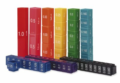 Fraction Tower® Cubes: Equivalency Set LER-2509