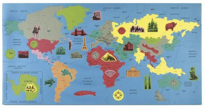 Wonderfoam (Giant Wonderfoam World Puzzle Map)