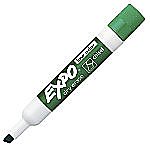 EXPO® 2 Dry-Erase White Board Markers, Chisel Point, Green, Pack Of 12 80004