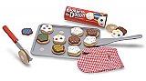 Slice and Bake Cookie Set - Wooden Play Food  3+ years MD 4074 