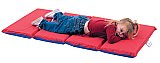 4 Section, 2" thick Infection Control Mat 48"L x 24"W Red/Blue CF400-509RB