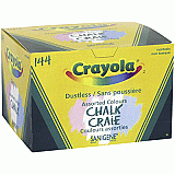 Crayola Dustless Chalk Coloured 144/pk 516144