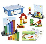 LEGO Education DUPLO Creative Builder Set (124 Bricks, 4 Building Cards) 45000