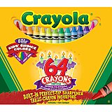 64 Crayola Crayons A26-520064 